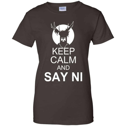 Keep Calm And Say Ni Shirt, Hoodie, Tank