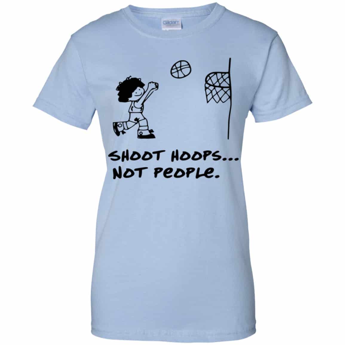 
	Shoot Hoops Not People Shirt, Hoodie, Tank