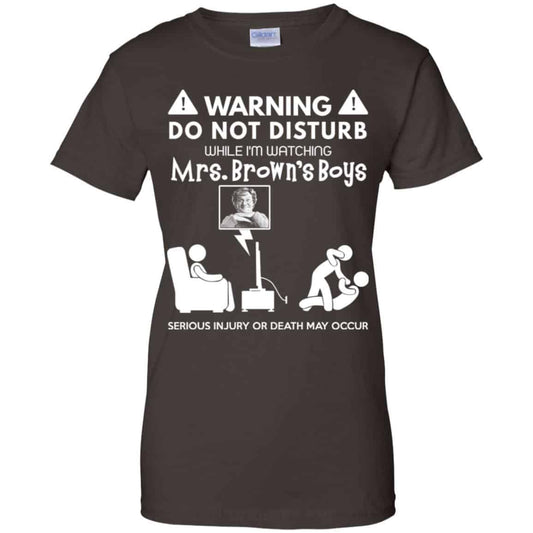Do Not Disturb While I’m Watching Mrs. Brown’s Boys Shirt, Hoodie, Tank