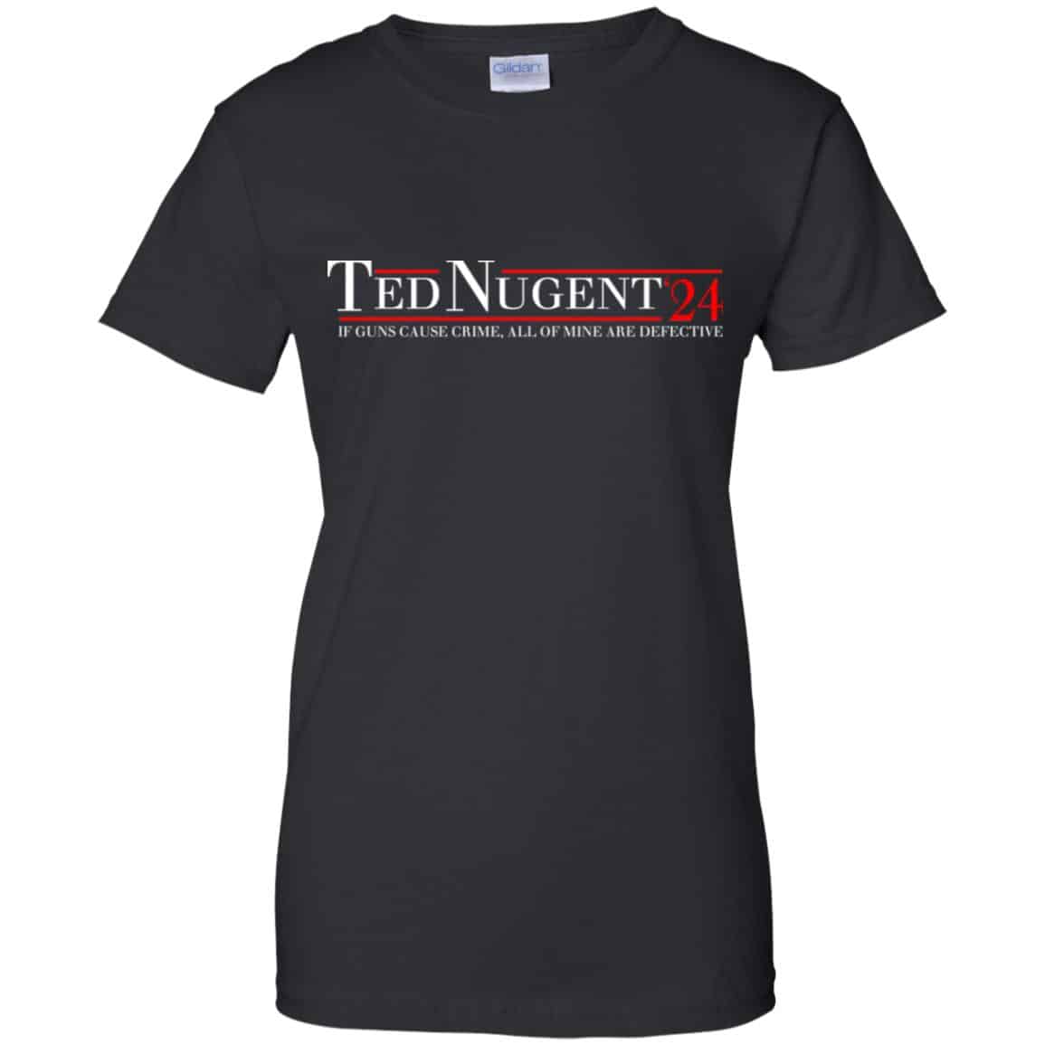 
	Ted Nugent 2024 If Guns Cause Crime, All Of Mine Are Defective T-Shirts, Hoodie, Tank