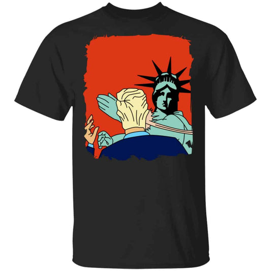 Donald Trump Slap Politics Trump New York Liberty Shirt, Hoodie, Tank