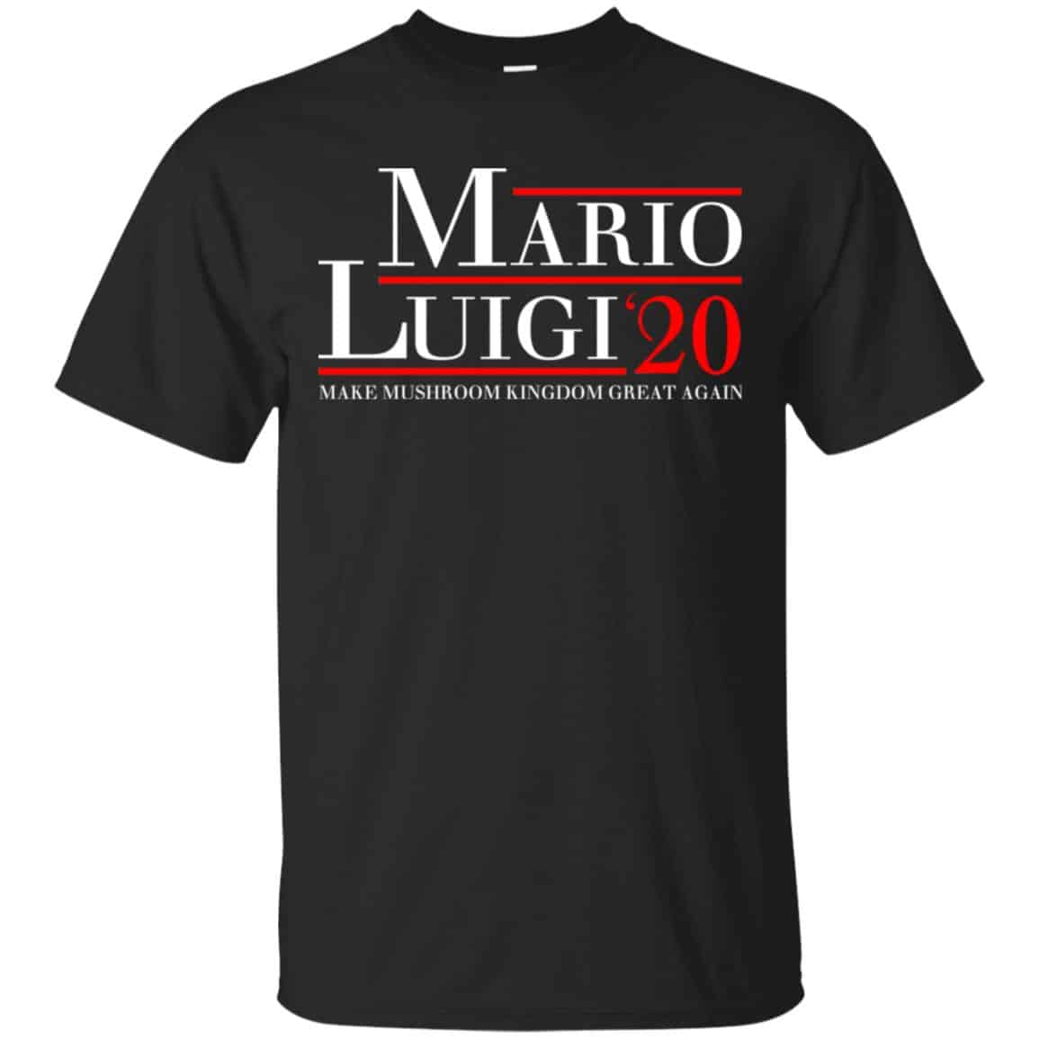 Mario Luigi 2020 Make Mushroom Kingdom Great Again T-Shirts, Hoodie, Tank