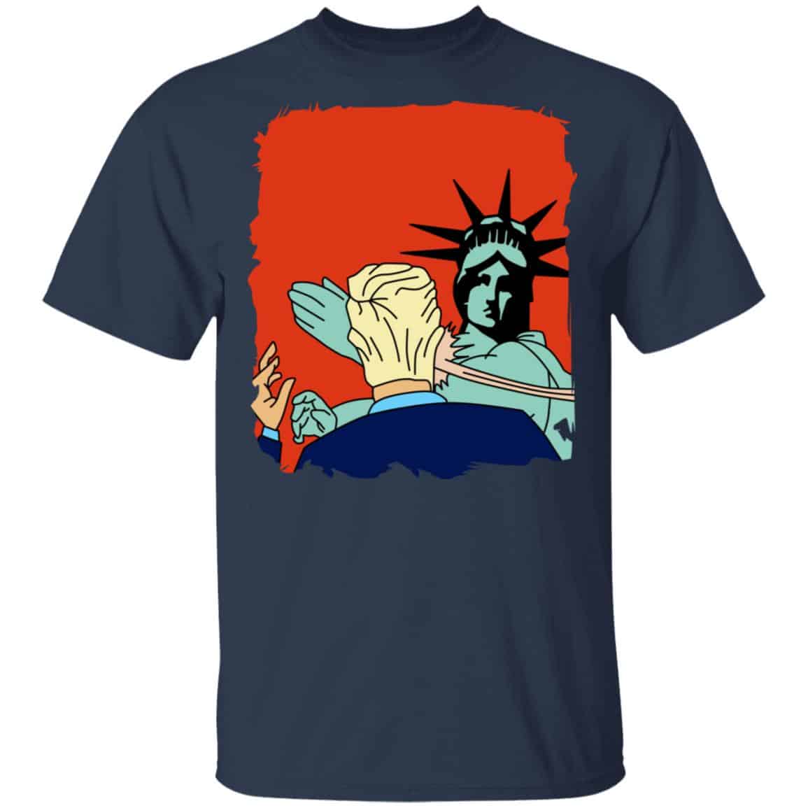 Donald Trump Slap Politics Trump New York Liberty Shirt, Hoodie, Tank