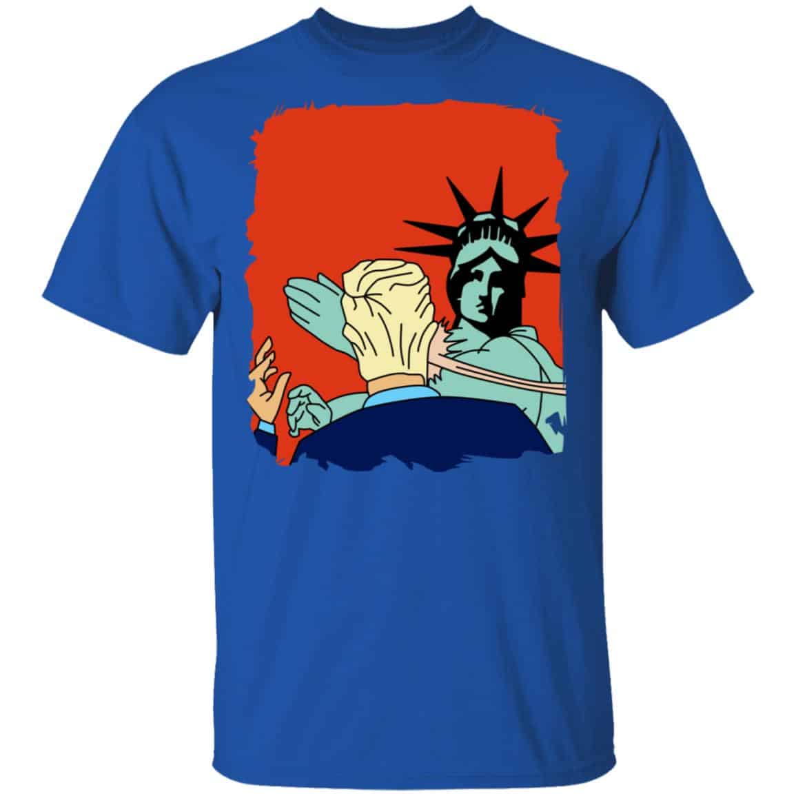 Donald Trump Slap Politics Trump New York Liberty Shirt, Hoodie, Tank