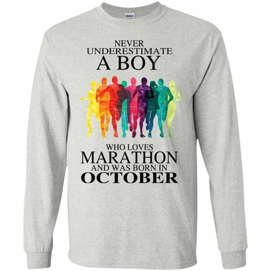 
	A Boy Who Loves Marathon And Was Born In October T-Shirts, Hoodie, Tank