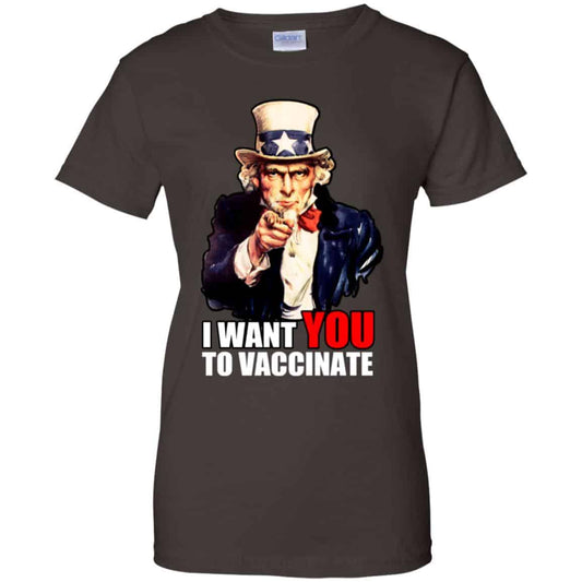 I Want You To Vaccinate T-Shirts, Hoodie, Tank