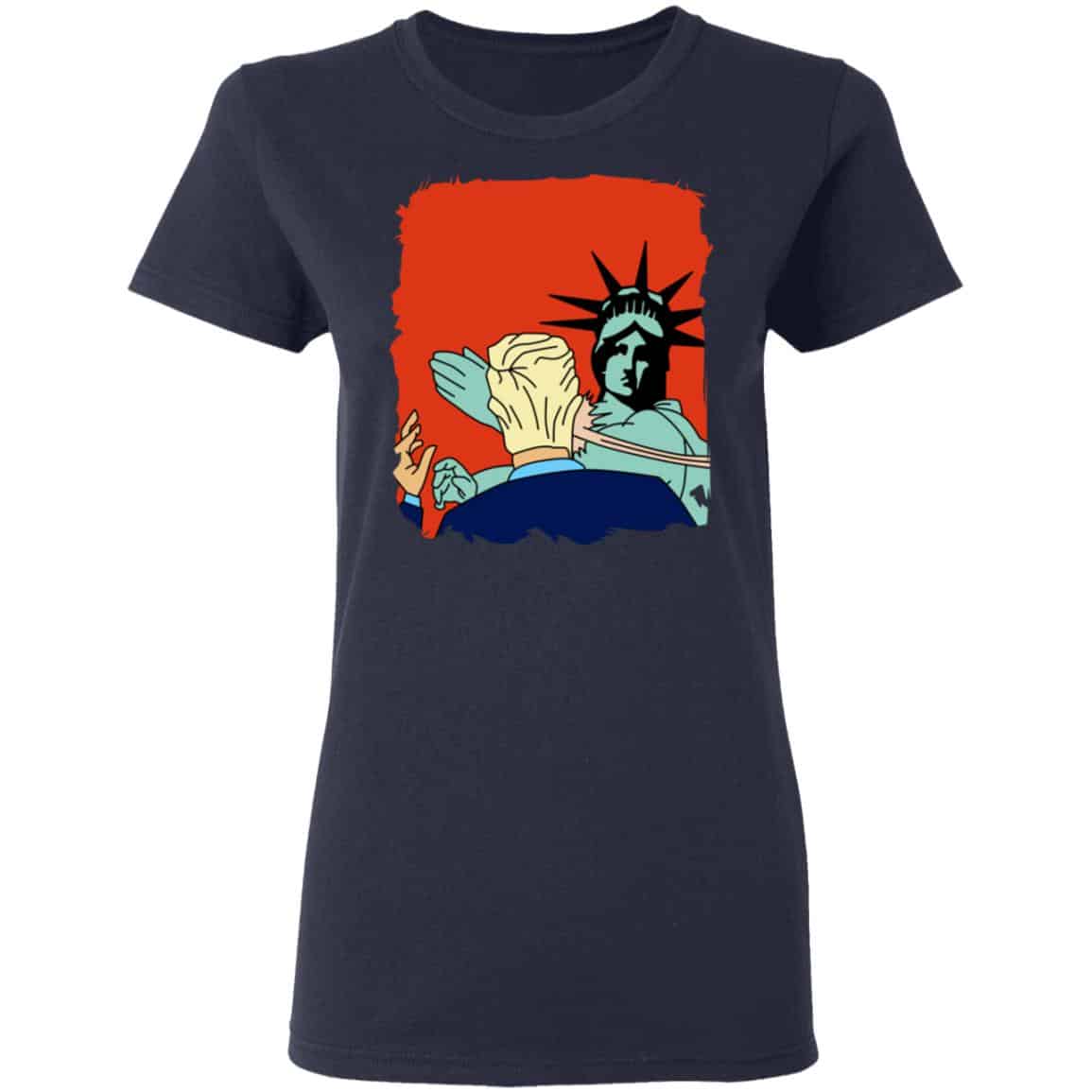 Donald Trump Slap Politics Trump New York Liberty Shirt, Hoodie, Tank