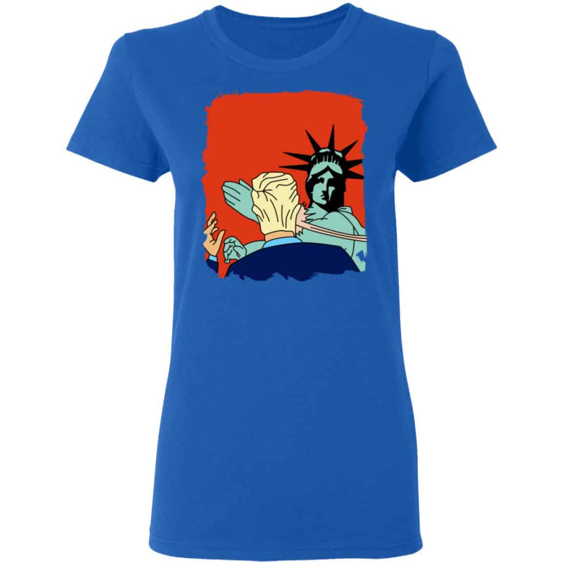 Donald Trump Slap Politics Trump New York Liberty Shirt, Hoodie, Tank