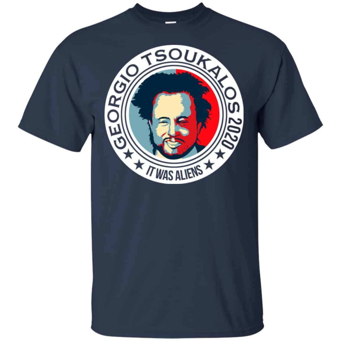 Georgio Tsoukalos 2020 It Was Aliens T-Shirts, Hoodie, Tank
