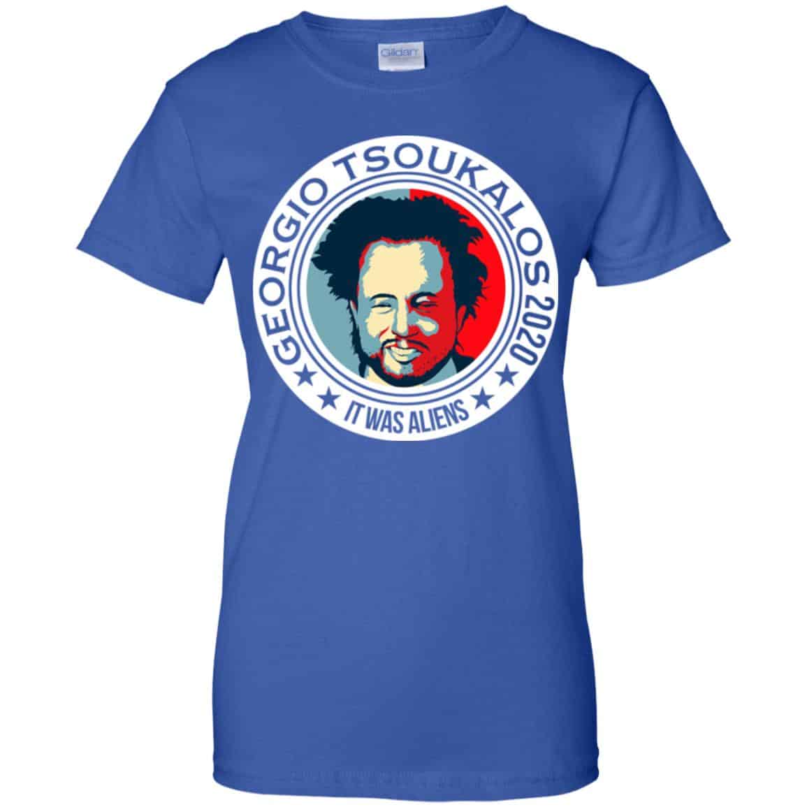 Georgio Tsoukalos 2020 It Was Aliens T-Shirts, Hoodie, Tank
