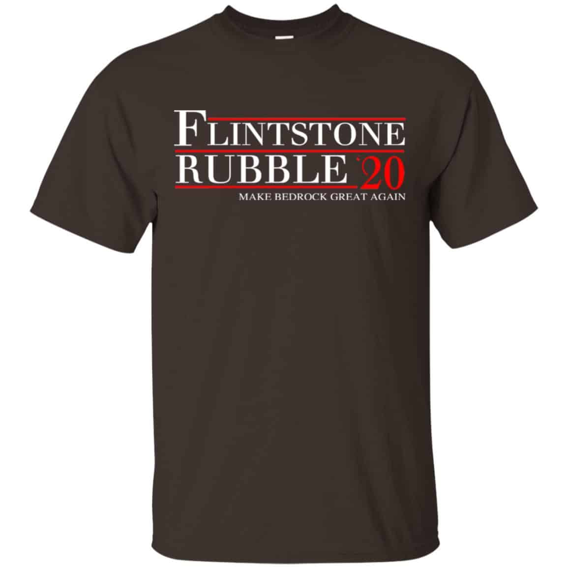Flintstone Rubble 2020 Make Bedrock Great Again T-Shirts, Hoodie, Tank