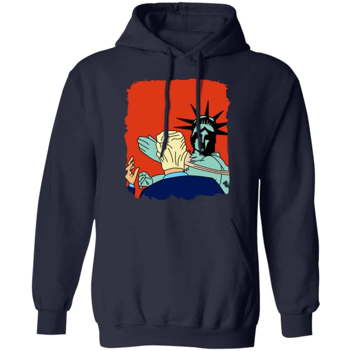 Donald Trump Slap Politics Trump New York Liberty Shirt, Hoodie, Tank