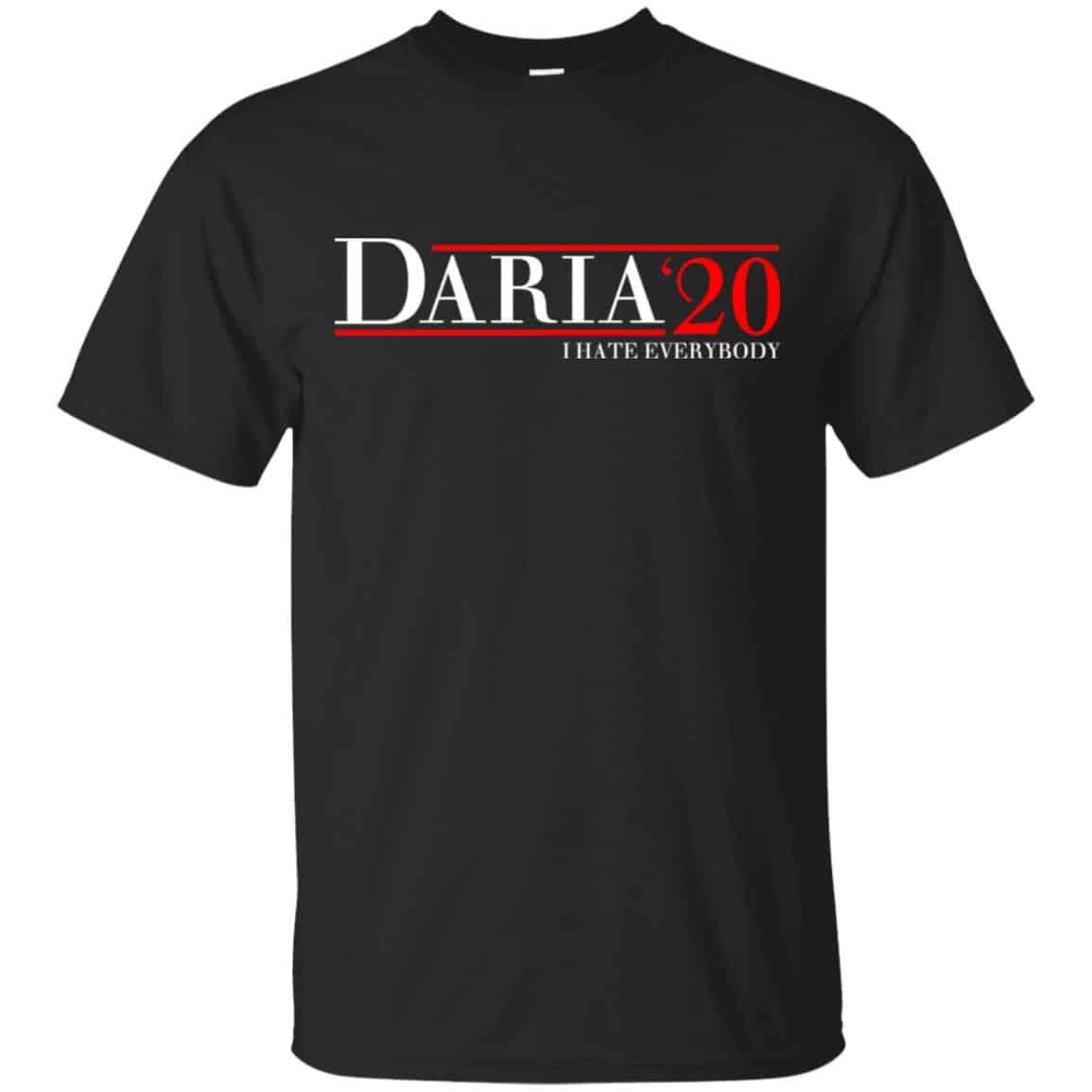 Daria 2020 I Hate Everybody T-Shirts, Hoodie, Tank