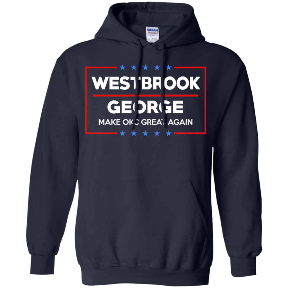 WestBrook George Make OKC Great Again Shirt, Hoodie, Tank