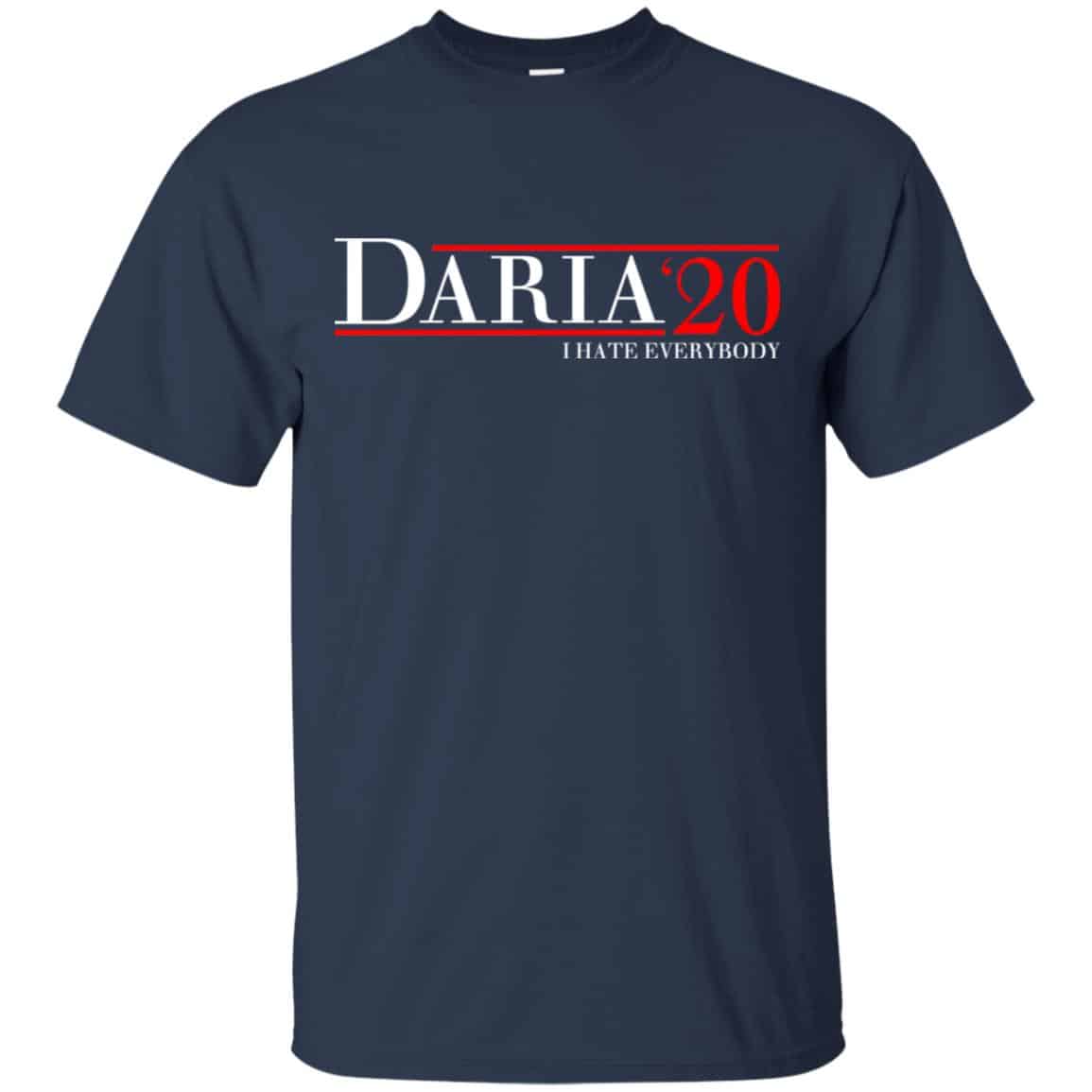 Daria 2020 I Hate Everybody T-Shirts, Hoodie, Tank