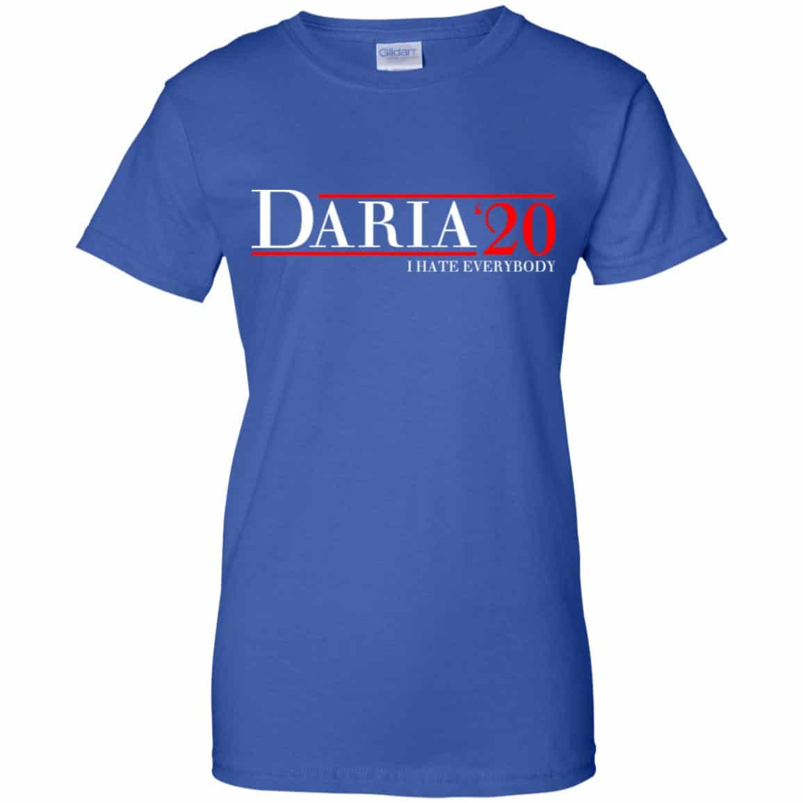 Daria 2020 I Hate Everybody T-Shirts, Hoodie, Tank