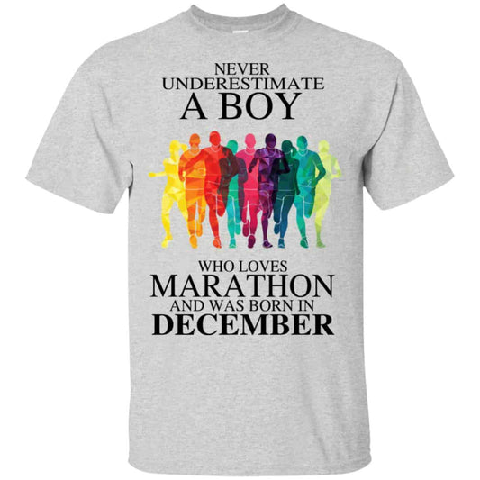 
	A Boy Who Loves Marathon And Was Born In December T-Shirts, Hoodie, Tank