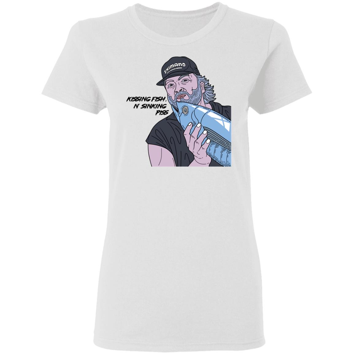 Shimano Kissing Fish N Sinking Piss Shirt, Hoodie, Tank