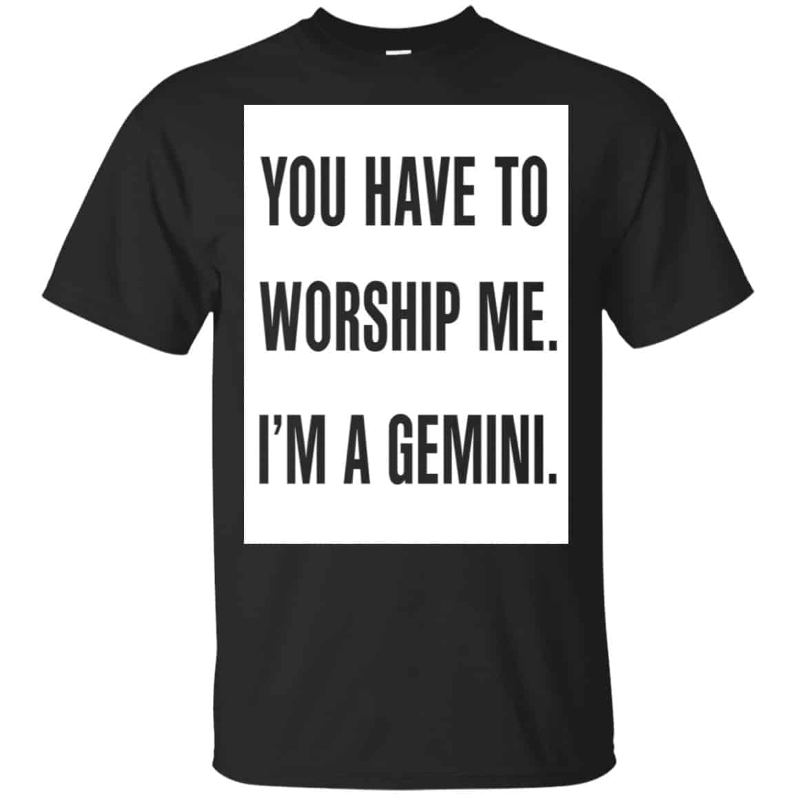 You Have To Worship Me I’m A Gemini Shirt, Hoodie, Tank