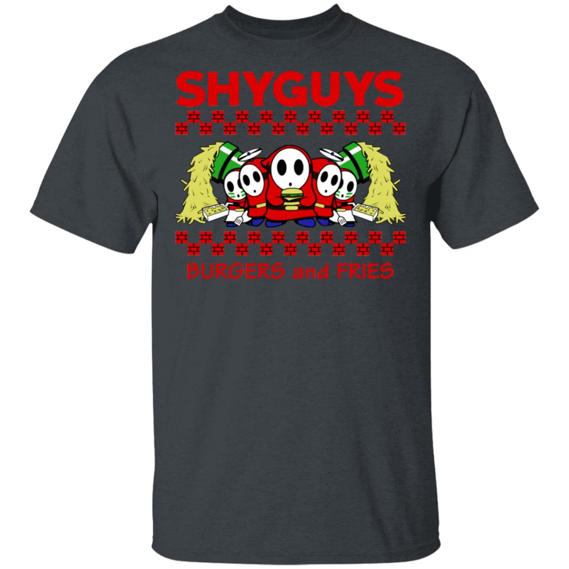 Shyguys Burgers And Fries Shirt, Hoodie, Tank