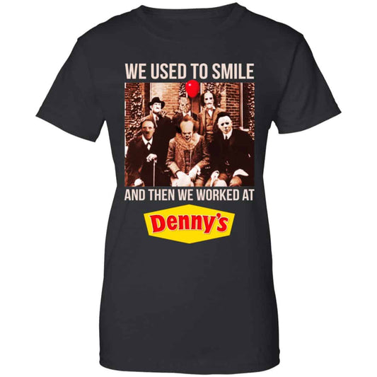 
	We Used To Smile And Then We Worked At Denny’s Halloween Shirt, Hoodie, Tank