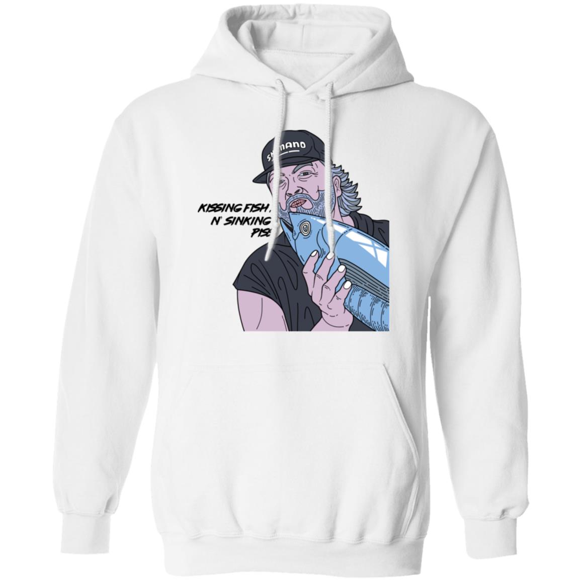 Shimano Kissing Fish N Sinking Piss Shirt, Hoodie, Tank