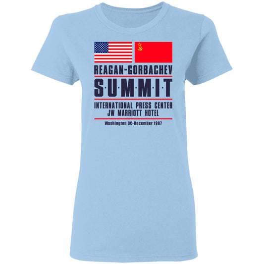 Reagan-Gorbachev Summit International Press Center Jw Marriot Hotel Shirt, Hoodie, Tank