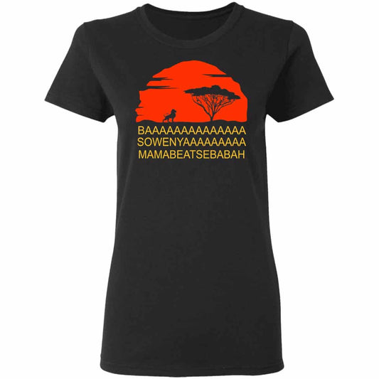 BAAA SOWENYAAA African King Lion Shirt, Hoodie, Tank