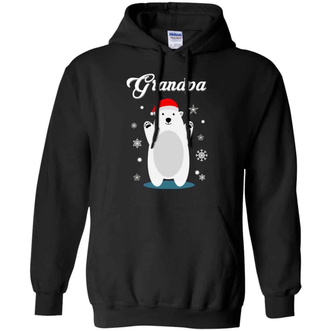 Grandpa Bear Christmas Santa Pajamas T-Shirts, Hoodie, Sweater