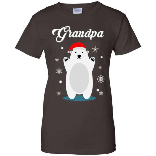 Grandpa Bear Christmas Santa Pajamas T-Shirts, Hoodie, Sweater