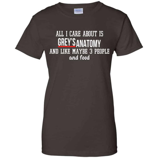 All I Care About Is Grey’s Anatomy And Like Maybe 3 People And Food Shirt, Hoodie, Tank