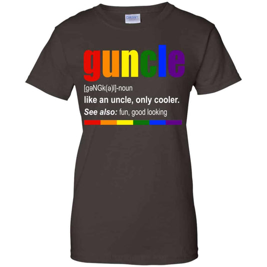 Guncle Like An Uncle, Only Cooler LGBT Shirt, Hoodie, Tank