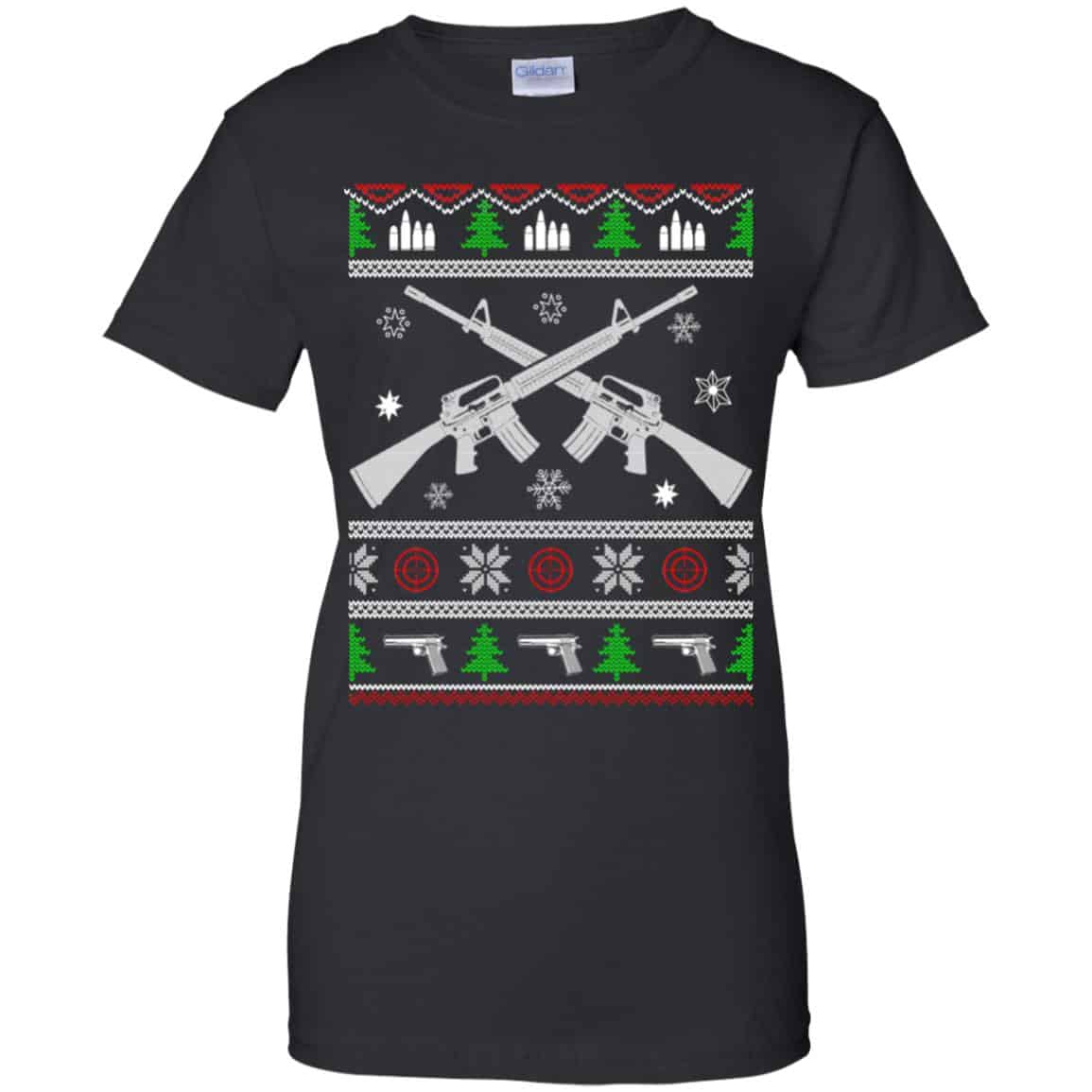
	I Want Rifle Guns For Christmas Ugly Christmas Sweater, T-Shirts, Hoodie