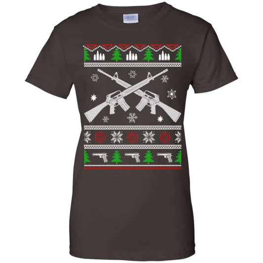 I Want Rifle Guns For Christmas Ugly Christmas Sweater, T-Shirts, Hoodie
