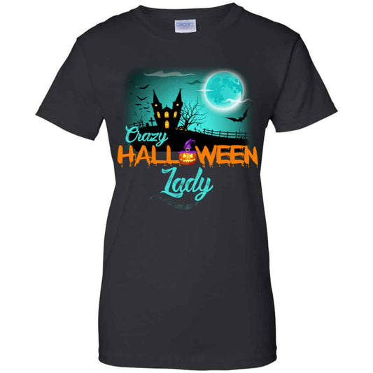 
	Crazy Halloween Lady Shirt, Hoodie, Racerback