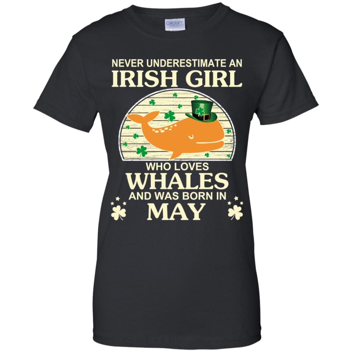 
	An Irish Girl Who Loves Whales And Was Born In May T-Shirts, Hoodie, Tank