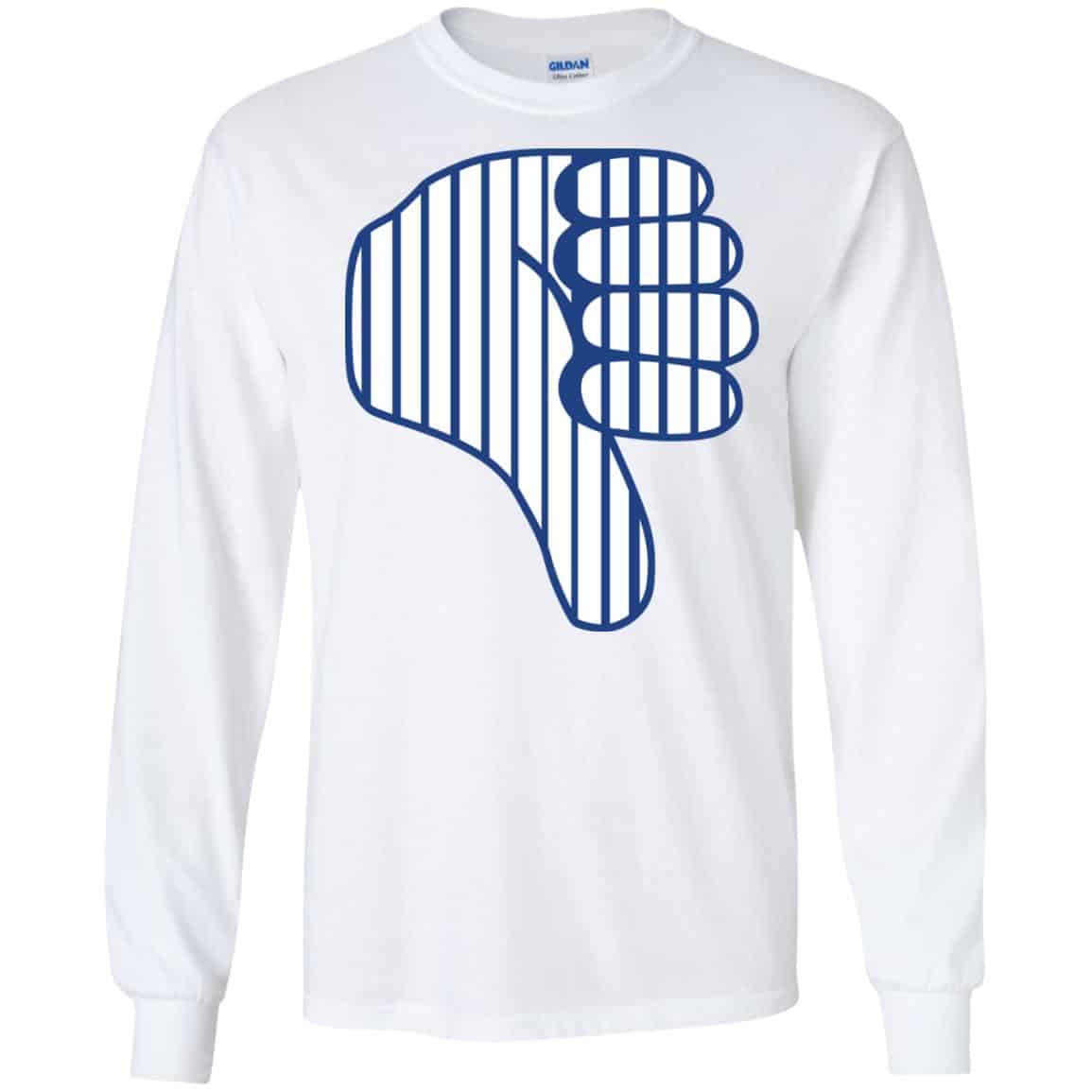 New York Yankees Thumbs Down T-Shirts, Hoodie, Tank