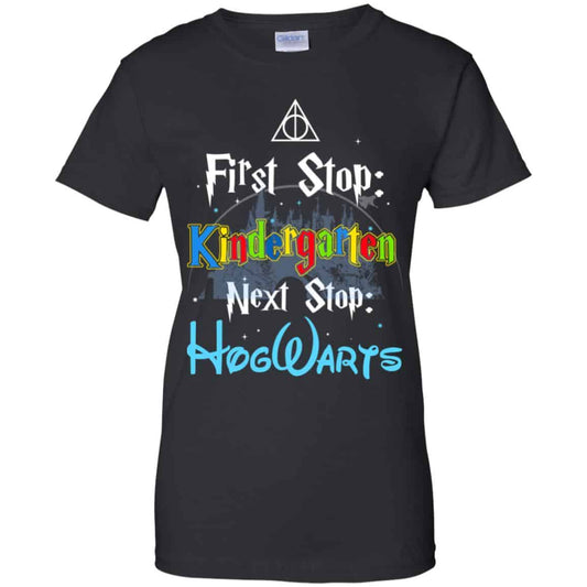 First Stop Kindergarten Next Stop Hogwarts Harry Potter Shirt, Hoodie, Tank
