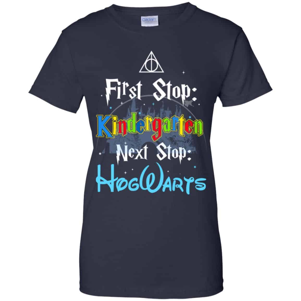First Stop Kindergarten Next Stop Hogwarts Harry Potter Shirt, Hoodie, Tank