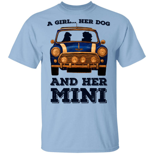 A Girl Her Dog And Her Mini Shirt, Hoodie, Tank