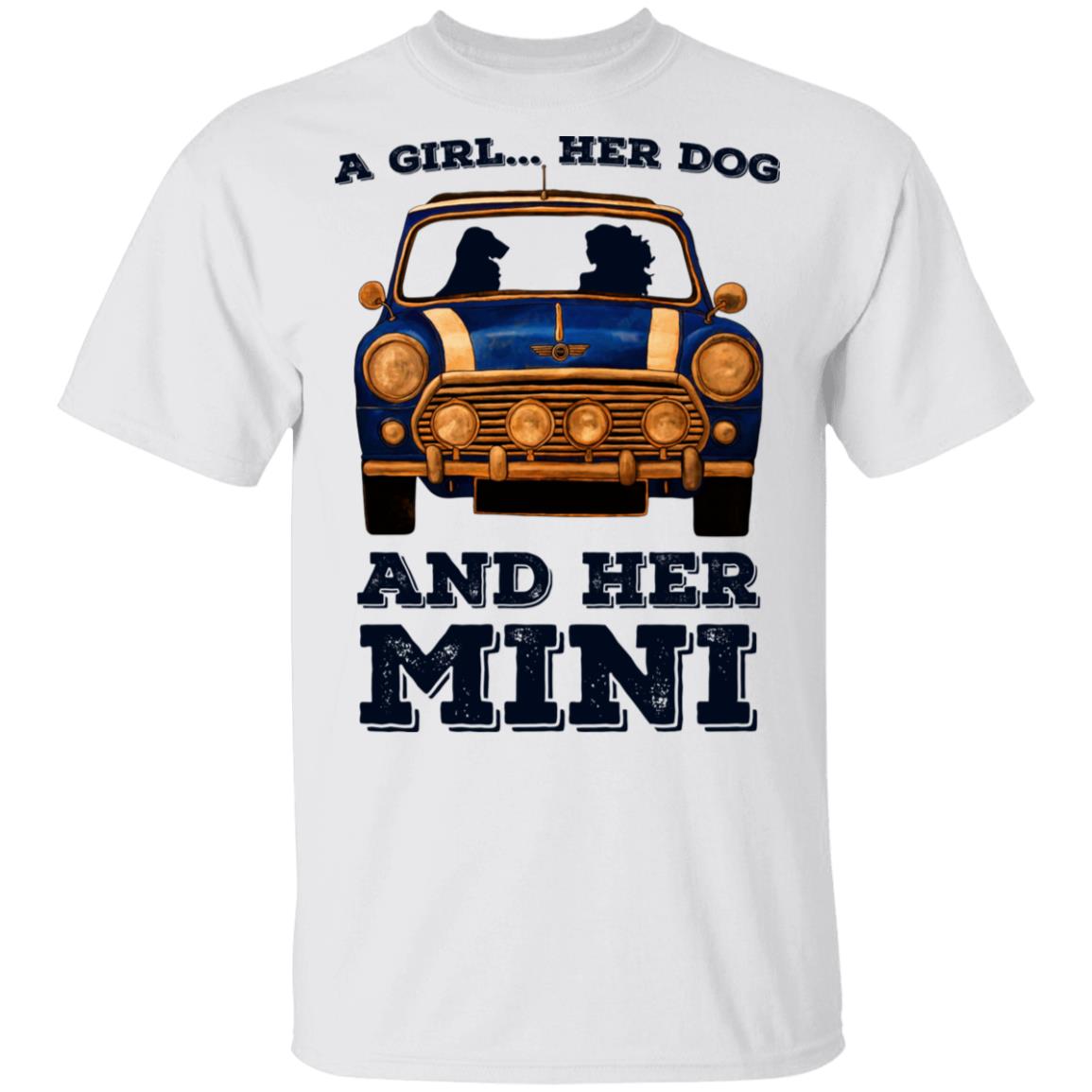 A Girl Her Dog And Her Mini Shirt, Hoodie, Tank