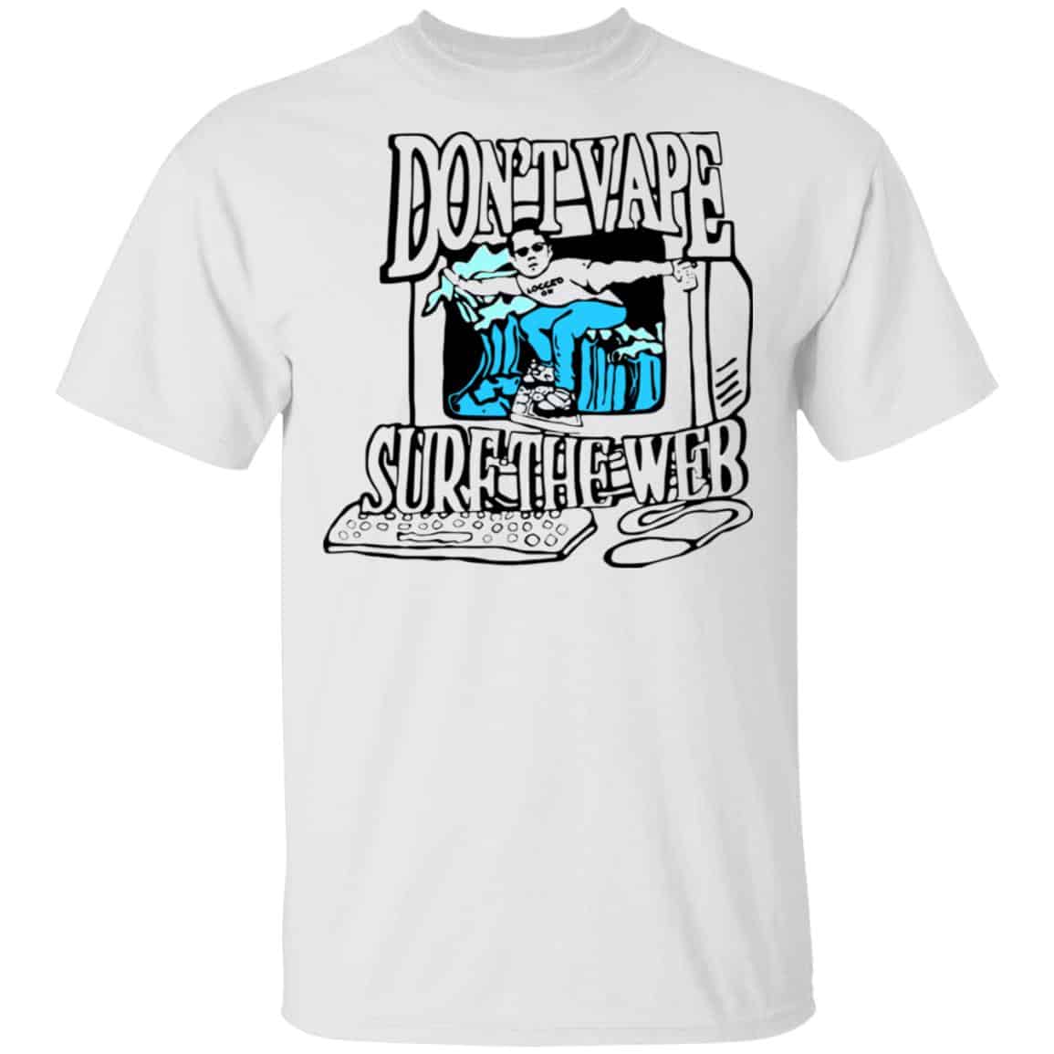 Caucasianjames Don’t Vape Surf The Web Shirt, Hoodie, Tank