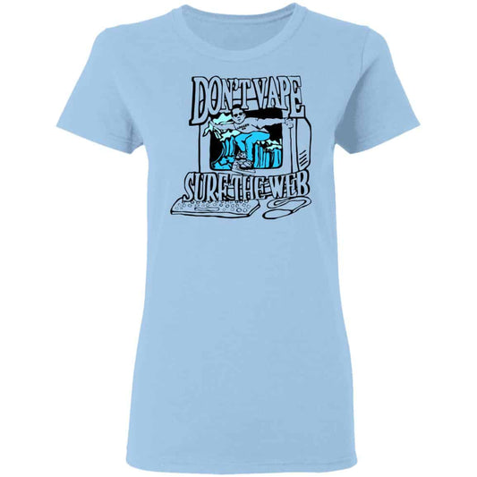 
	Caucasianjames Don’t Vape Surf The Web Shirt, Hoodie, Tank
