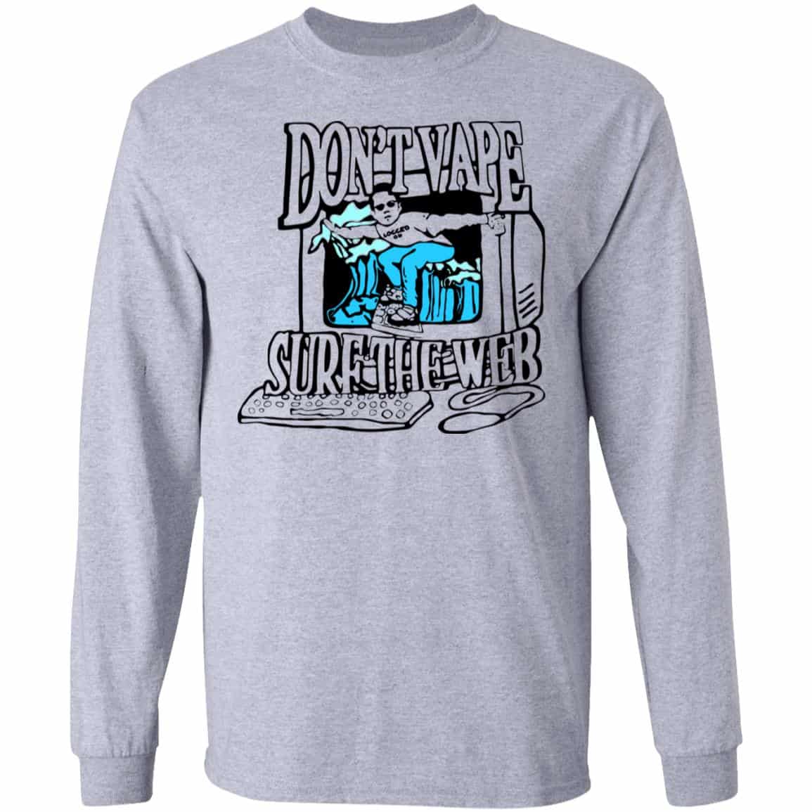 Caucasianjames Don’t Vape Surf The Web Shirt, Hoodie, Tank