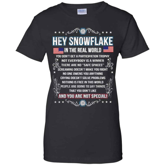 
	Hey Snowflake In The Real World You Don’t Get A Participation Trophy T-Shirts, Hoodie, Tank