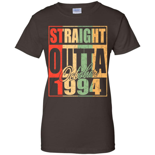 Vintage Straight Outta October 1994 Birthday T-Shirts, Hoodie, Tank