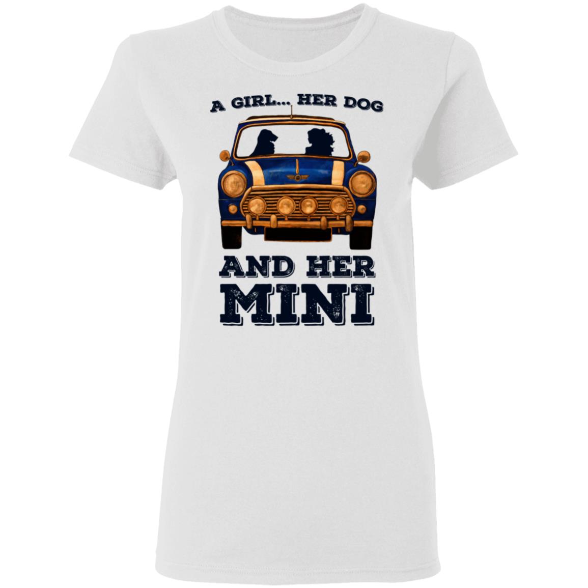 A Girl Her Dog And Her Mini Shirt, Hoodie, Tank