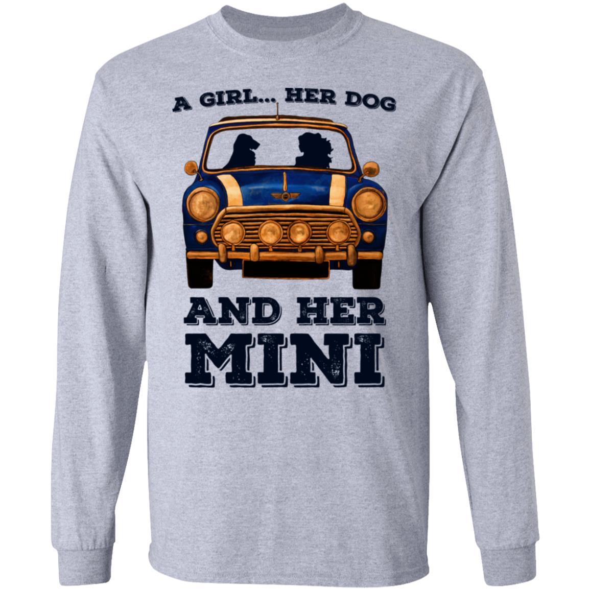 A Girl Her Dog And Her Mini Shirt, Hoodie, Tank