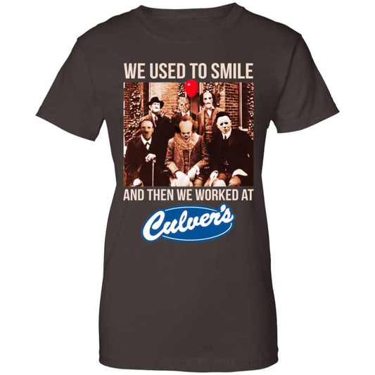 We Used To Smile And Then We Worked At Culver’s Shirt, Hoodie, Tank
