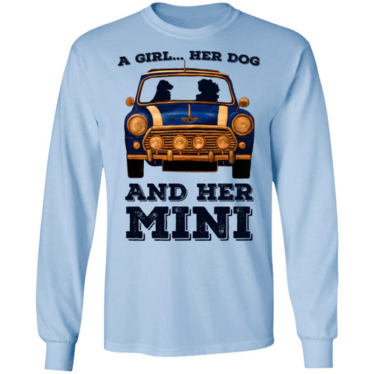 
	A Girl Her Dog And Her Mini Shirt, Hoodie, Tank